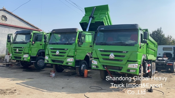 Подержанный Sinotruk HOWO 6X4/8X4 A7/T7 10/12 Wheeler 371hp 18-25cbm Тяжёлый грузовик с откидкой