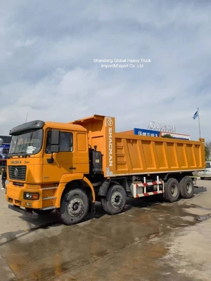 Подержанный высококачественный самосвал Shacman 8*4 12 колес 380 л.с. F3000 X3000 f2000