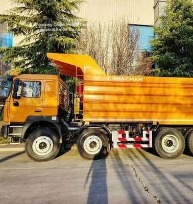 Самосвал Shacman F3000 8x4 с двигателем мощностью 420 л.с. и сиденьем на пневматической подвеске для горнодобывающих проектов в Мозамбике