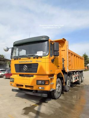 Самосвал Shacman F3000 8x4 с двигателем мощностью 420 л.с. и сиденьем на пневматической подвеске для горнодобывающих проектов в Мозамбике