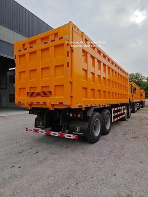 Шакман F3000 8x4 Добывающий грузовик с двигателем 430 л.с. Укрепленный грузовой корпус и кондиционированная спальная кабина