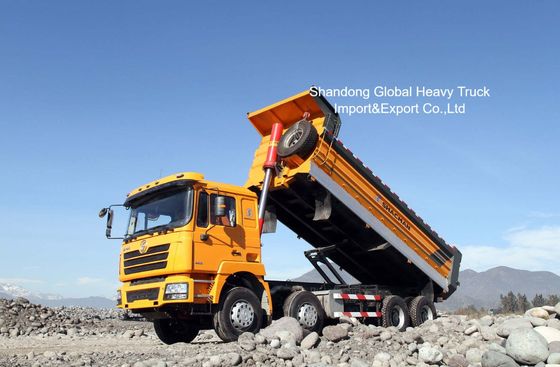 Шакман F3000 8x4 Добывающий грузовик с двигателем 430 л.с. Укрепленный грузовой корпус и кондиционированная спальная кабина