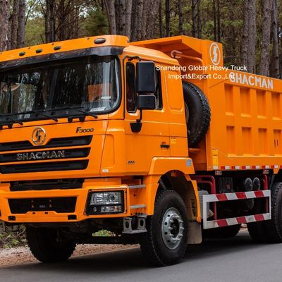 Самосвал Shacman F3000 6x4 380 л.с. для тяжелых условий эксплуатации с самосвальным кузовом вместимостью 20-25 м³