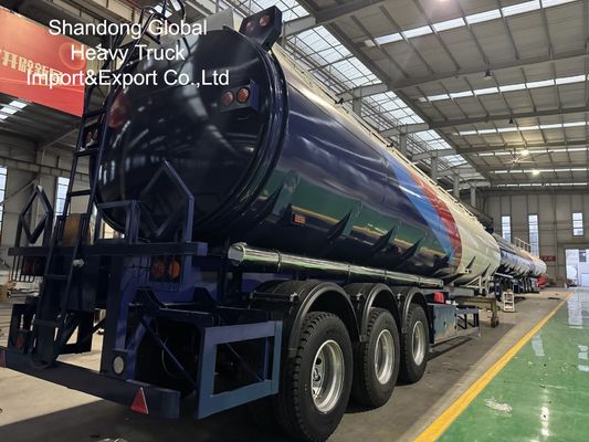 3-осный полуприцеп-цистерна для дизельного топлива и бензина объемом 45000 л с ABS