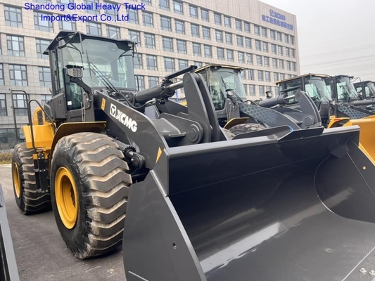 Фронтальный погрузчик Hl665L Hl660L Колесный погрузчик 5 тонн с гидромеханической трансмиссией
