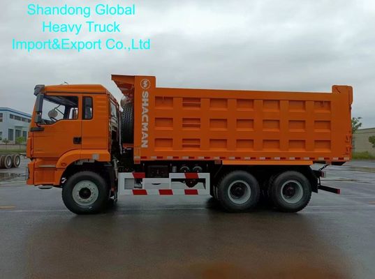 Самосвал Shacman F3000 для тяжелых условий эксплуатации с грузоподъемностью 25-40 тонн, топливным баком 400 л и 12-ступенчатой механической коробкой передач