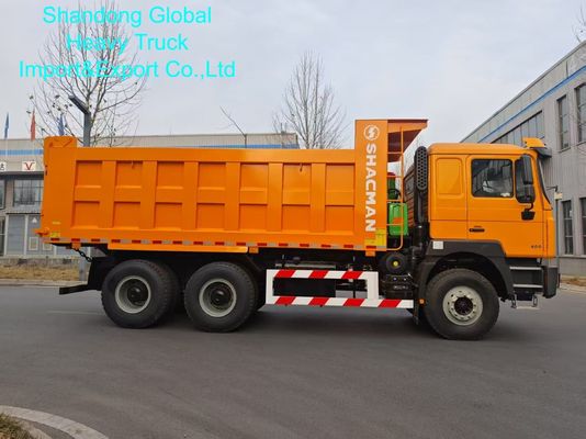 Shacman F3000 6×4 Дэмп-Трак с полезной нагрузкой 25-30 тонн Тяжелое строительство и высокопрочное стальное шасси