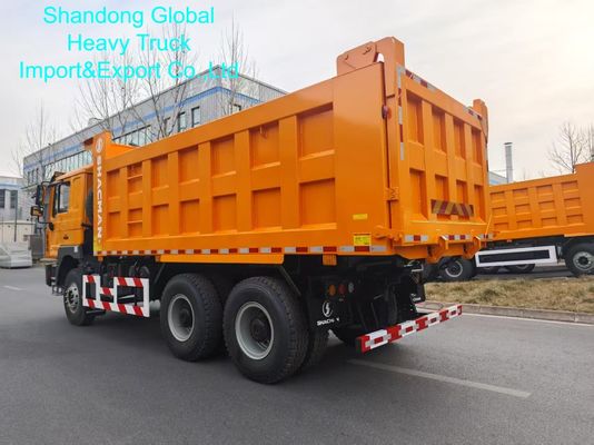 Shacman F3000 6×4 Дэмп-Трак с полезной нагрузкой 25-30 тонн Тяжелое строительство и высокопрочное стальное шасси