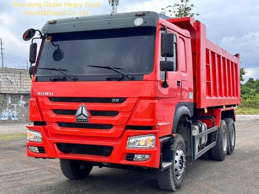 Самосвал Sinotruk HOWO 6x4 для тяжелых условий эксплуатации с топливным баком 400 л, правосторонним рулем и сиденьем с пневматической подвеской