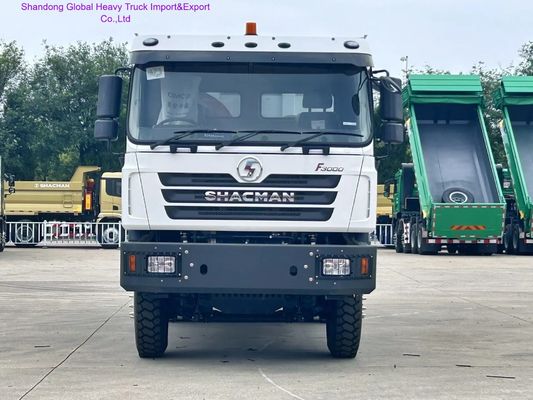 Shacman F3000 тяжелый грузовик с FAST 12-ступенчатой ручной коробкой передач MAN 16T задние оси и 400L Алюминиевый резервуар