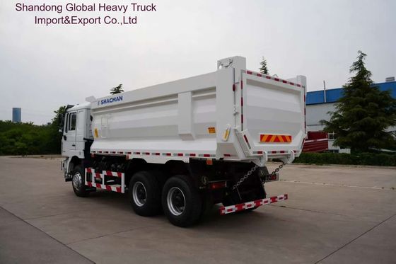Shacman F3000 тяжелый грузовик с FAST 12-ступенчатой ручной коробкой передач MAN 16T задние оси и 400L Алюминиевый резервуар