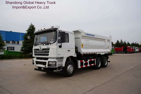 Shacman F3000 тяжелый грузовик с FAST 12-ступенчатой ручной коробкой передач MAN 16T задние оси и 400L Алюминиевый резервуар