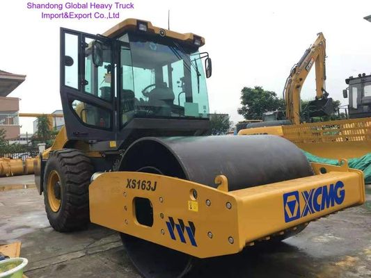 20-Ton Operating Weight 128kw Rated Power Road Roller with 40cm Compaction Depth Single Drum Vibratory Roller