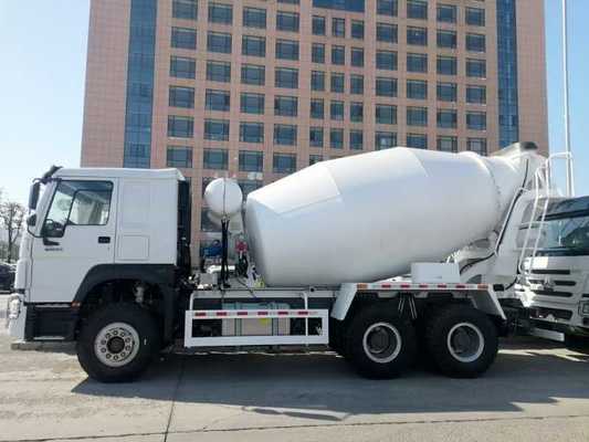 HOWO 8cbm Capacity Concrete Mixer Truck with Italy Imported Pump and 336HP Engine