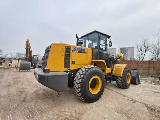 XCMG ZL50GN 5-тонный колесный погрузчик с номинальной мощностью 162 кВт и пылестойкой конструкцией для строительства