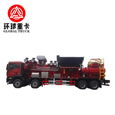 Нефтепромысловый фрекеровочный агрегат 2800 л.с. на шасси грузовика с плунжерным насосом высокого давления и конфигурацией привода 8x6 для бурения нефтяных скважин