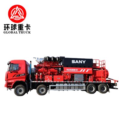 2800 л.с. грузовик с нефтяным разломом с конфигурацией 8×6 привода и насосом высокого давления для бурения нефти