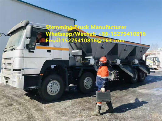 Hot Selling Intelligent Stemming Truck blasting service of large open-pit mine hole filling vehicle 20 ton Multifunctional Mongolia Guinea Kazakhstan Uzbekistan Indonesia Congo Saudi Arabia Australia