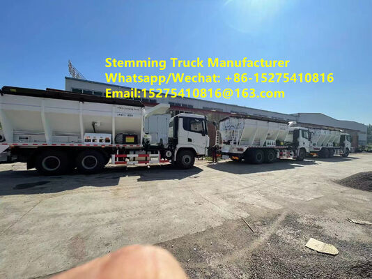 High efficiency Intelligent Stemming Truck blasting service of large open-pit mine hole filling vehicle 25ton Multifunctional Mongolia Guinea Kazakhstan Uzbekistan Indonesia DRC Saudi Arabia Australia