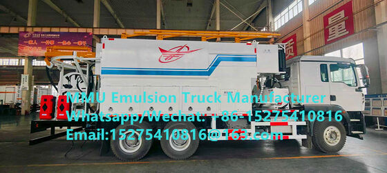 Многофункциональный SINOTRUCK HOWO 15/20/25/30Тн смешивающий и заряжающий эмульсия Набор взрывчатых веществ ANFO грузовики мобильные взрывчатые вещества Производственное подразделение Монгол НЭГ ДРК ПЕРУ ГАНА Зимбабве Горный взрыв Служба MMU
