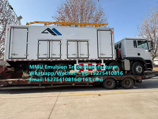 SAFER MORE EFFICIENT  20TON EMULSION-BASED BULK EXPLOSIVES TRUCK VEHICLE FOR WET OR DRY BLASTHOLES MONGOLIA, KAZAKHSTAN, UZBEKISTAN, INDONESIA, CONGO DRC, ZAMBIA, TANZANIA, GUINEA