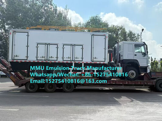 GOOD BLAST QUALITY AND SAFETY 20TON EMULSION-BASED BULK EXPLOSIVES TRUCK VEHICLE FOR WET OR DRY BLASTHOLES MONGOLIA, KAZAKHSTAN, UZBEKISTAN, INDONESIA, CONGO DRC, ZAMBIA, TANZANIA, GUINEA