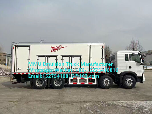 ORICA 20/25TON MIXING AND CHARGING EMULSION BULK EXPLOSIVES TRUCK VEHICLE FOR WET OR DRY BLASTHOLES Fast and efficient loading for large-scale operations reducing downtime and improving productivity