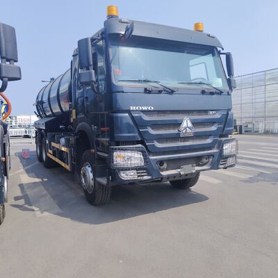 HOWO 15CBM Вакуумный насос для сточных вод с 371 л.с. и 6×4 приводом для очистки промышленных отходов