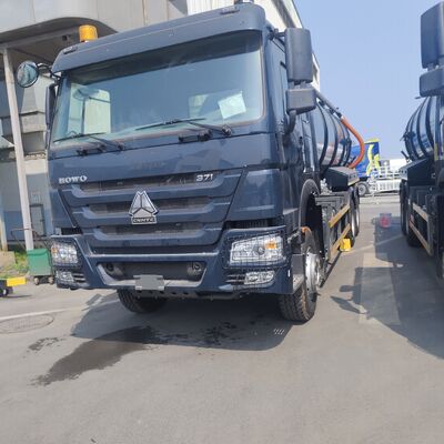 HOWO 15CBM Вакуумный насос для сточных вод с 371 л.с. и 6×4 приводом для очистки промышленных отходов