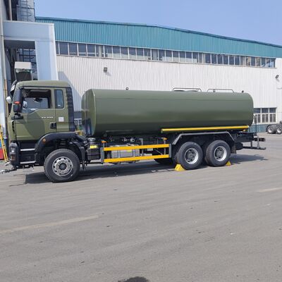 HOWO TX 6×4 Водоносной грузовик с насосом высокого давления для центробежного водоснабжения мощностью 15-20 КБМ и усиленным корпусом резервуара для подавления пыли и муниципальной очистки