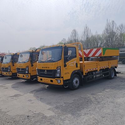 HOWO 4×2 грузовик с подушкой для аварий с высокопроизводительным поглощением энергии и модульной конструкцией замены для безопасности на дорогах