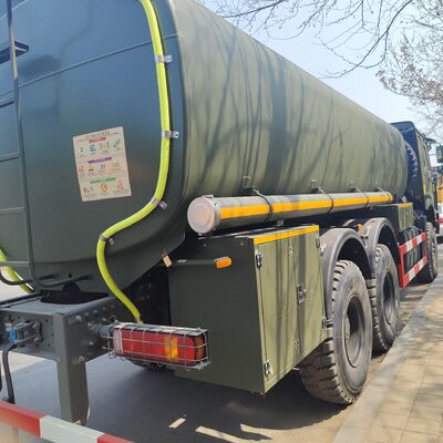 HOWO 6×6 Fuel Tanker Truck with 20T Payload and Euro 2 Emission Standard for Tough Operations