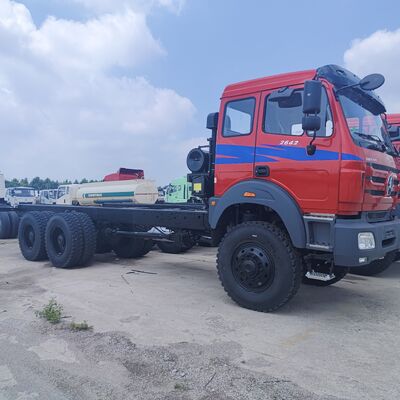 BEIBEN 2638 6×6 тяжелый грузовик для добычи полезных ископаемых с двигателем WEICHAI мощностью 380 л.с. и полезной нагрузкой 30-35 тонн для внедорожной добычи полезных ископаемых