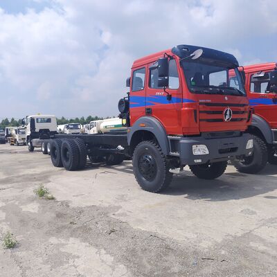 BEIBEN 2642 6×6 горный буксир с двигателем WEICHAI 420 л.с. и 30-40 тонн полезной нагрузки для тяжелой добычи полезных ископаемых