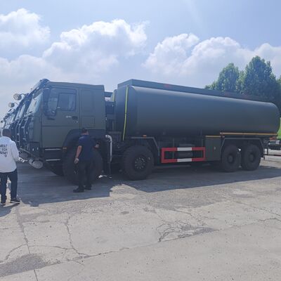 HOWO 8×8 50 000 л топливный танк с двигателем 371 л.с. и 8×8 полным приводом для перевозки тяжелого топлива
