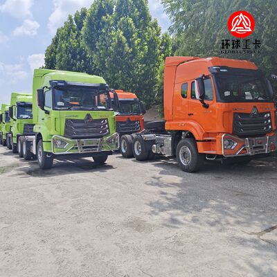 Новый седельный тягач HOWO NX 6x4 с дизельным двигателем 400 л.с. для тяжелых логистических перевозок