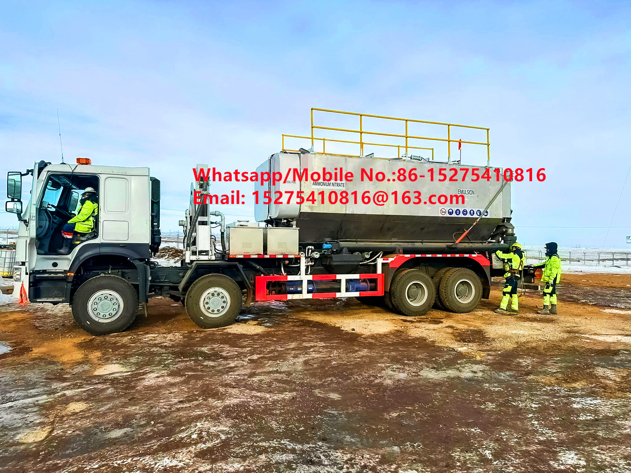 Горячая продажа 15Ton 20Ton тяжелый аммиачный нефтяной взрывчатый грузовик ММУ МЕМУ Для Монголии DR КОНГО ПЕРУ Гана Горное взрыв