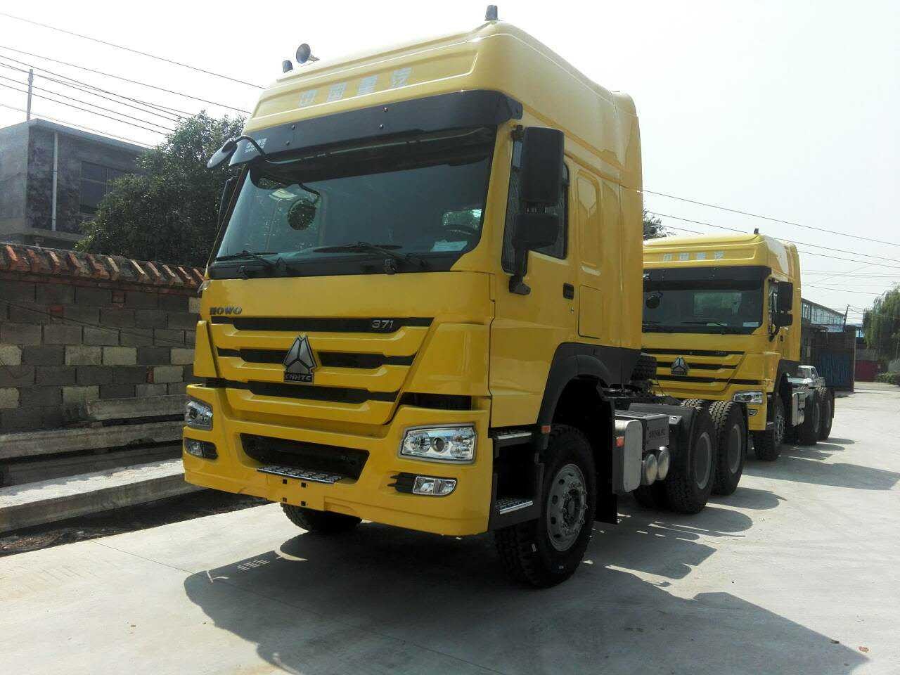 Тяжелый грузовик Sinotruk HOWO Beiben 6X4 10 колесный использованный новый главный двигатель тракторный грузовик