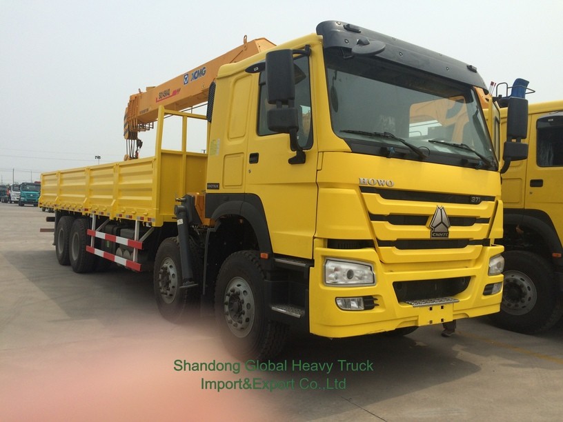 Совсем новый 6X4 HOWO Плоскостроительный грузовик Мониторный кран Телескопический грузовик