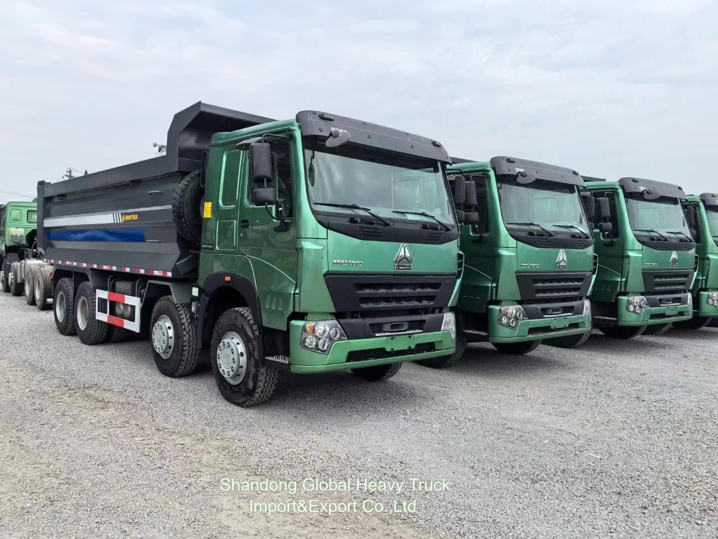 Sinotruck Howo 50тонные грузовики 8х4 375 л.с. Euro2 тяжелые грузовики новые и подержанные грузовики
