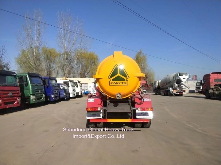 Dongfeng 6X4 18cbm 18tons Вакуумный отсос канализации Танкер грузовик Вакуумный отсос канализации