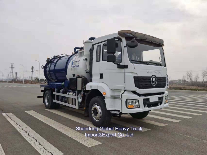 DONGFENG 4*2 5000L Вакуумный ассенизатор с двигателем 280 л.с. для эффективной откачки ила