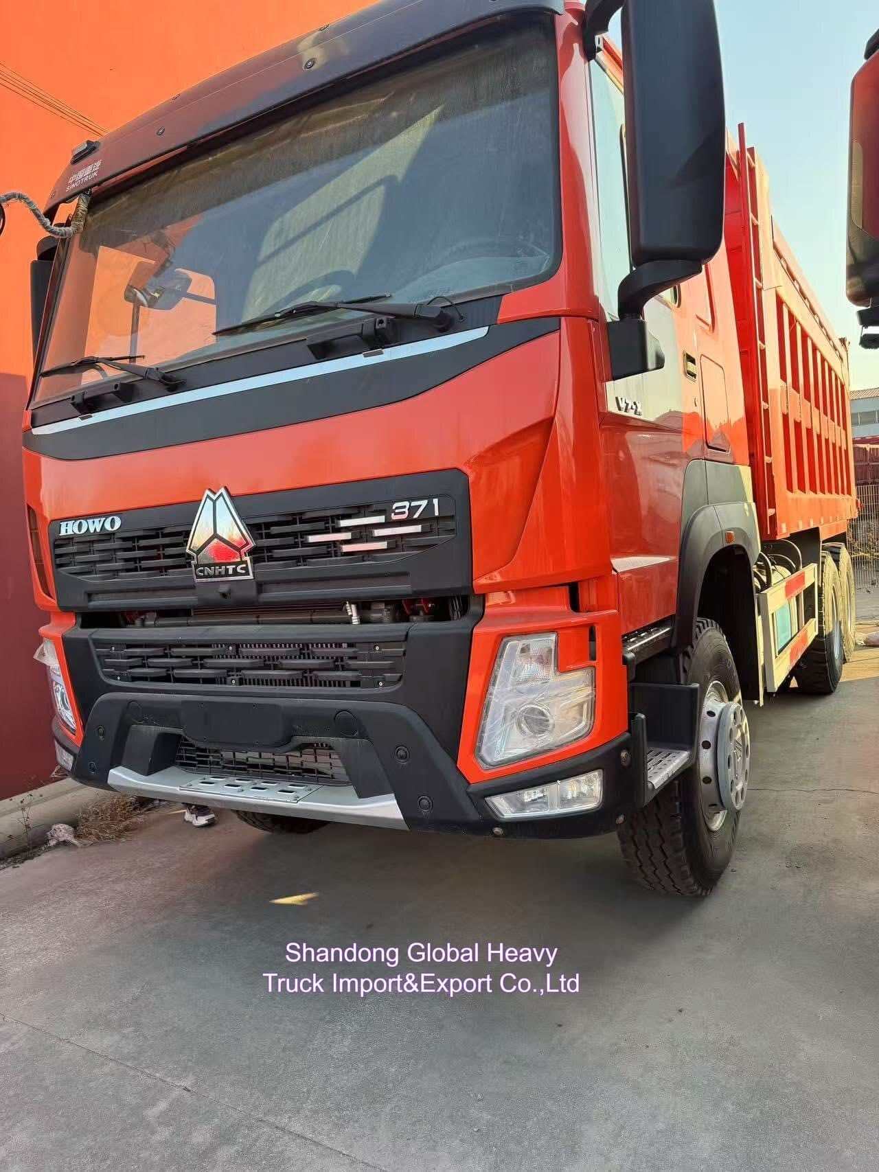 V7 Дэмперы Sinotruk HOWO 6 4 Демпер 30 тонн Демпер для Филиппин Готовы к отправке