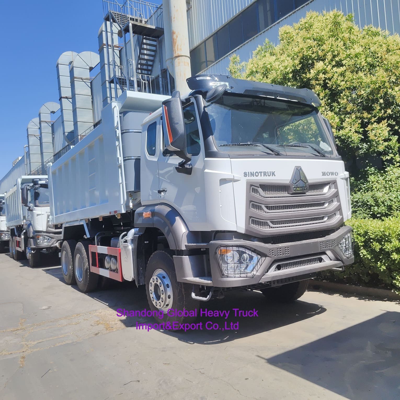 Sinotruk HOWO Nx 8X4 Euro2 336HP 371HP Дэмпинг