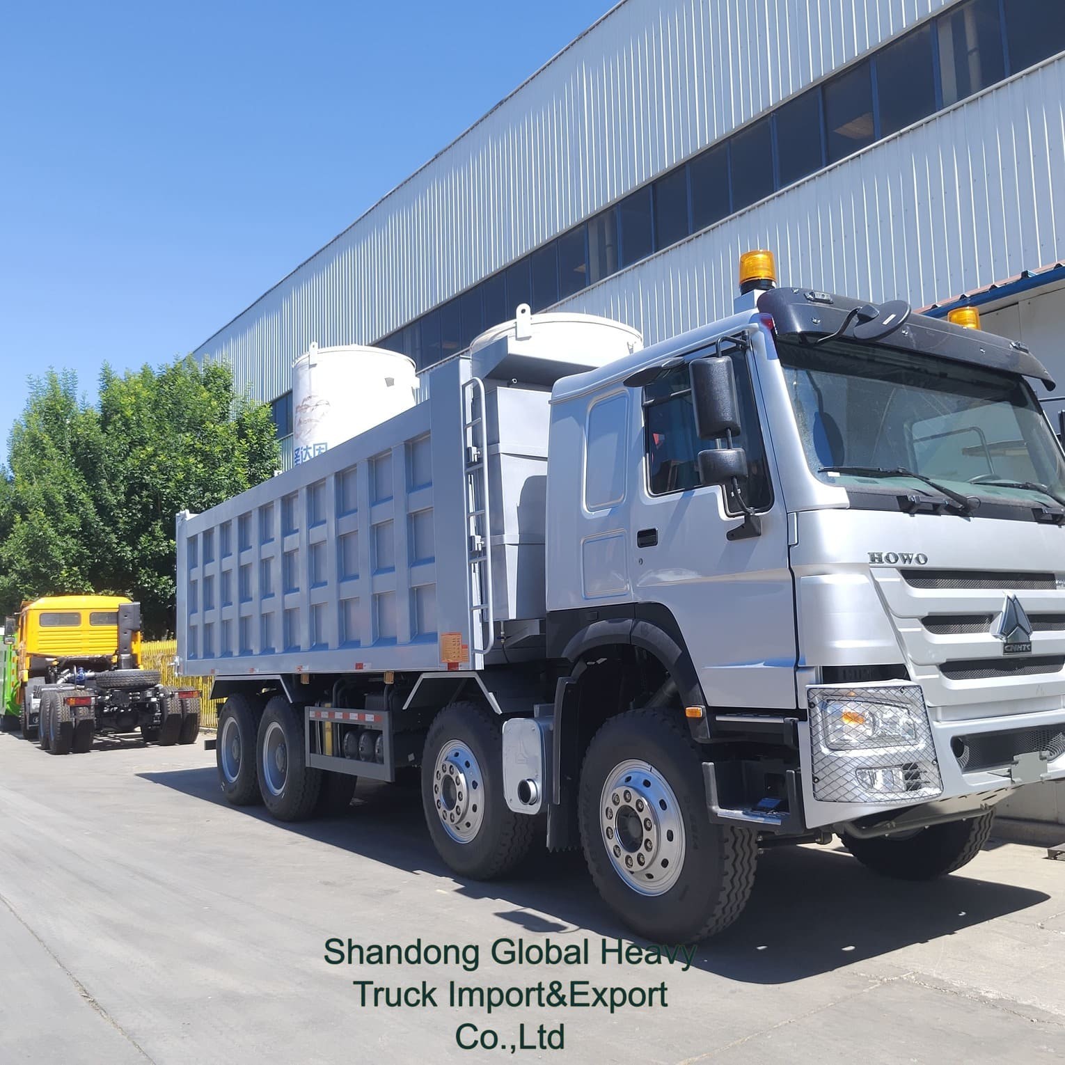 Новый и подержанный 351/371/375/380/400/460/500/540HP Shacman Sinotruck 8*4 HOWO грузовик