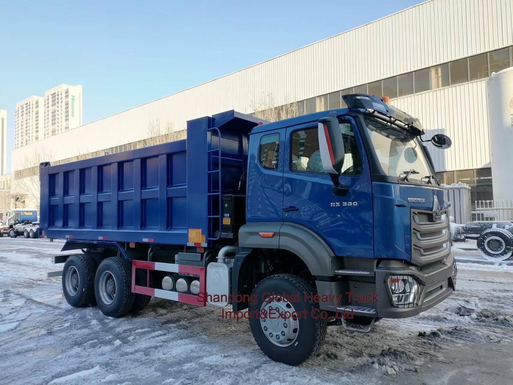 Sinotruk HOWO Nx Tx Вторая рука 10 колес 371 л.с.