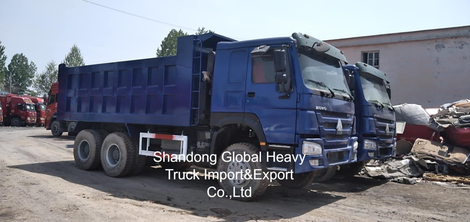 Подержанный Sinotruk HOWO 371hp/380hp Дамп-грузовик