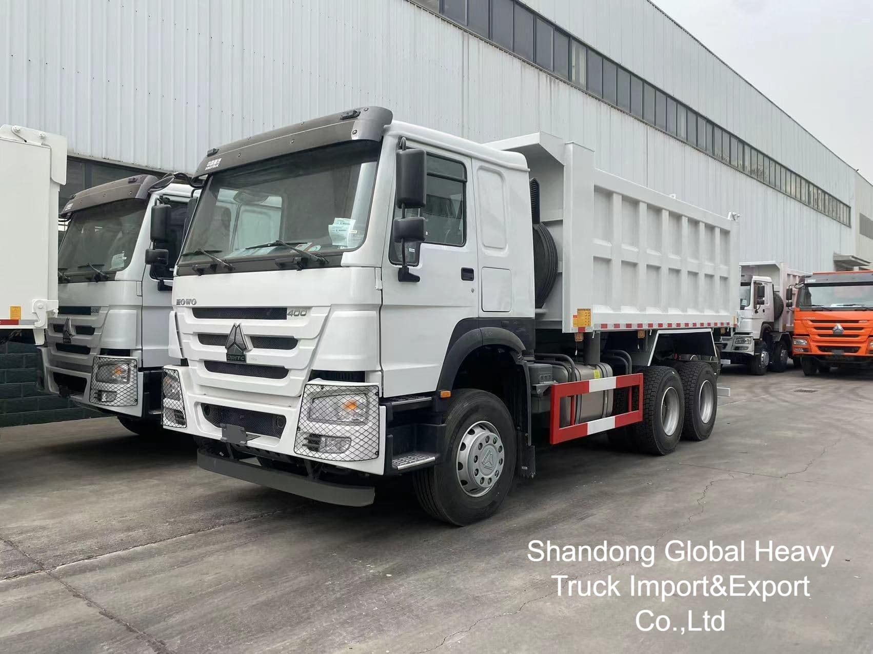 Подержанный шакман HOWO 10 колес 371HP / 380HP / 400HP / 430HP Дамп-грузовик