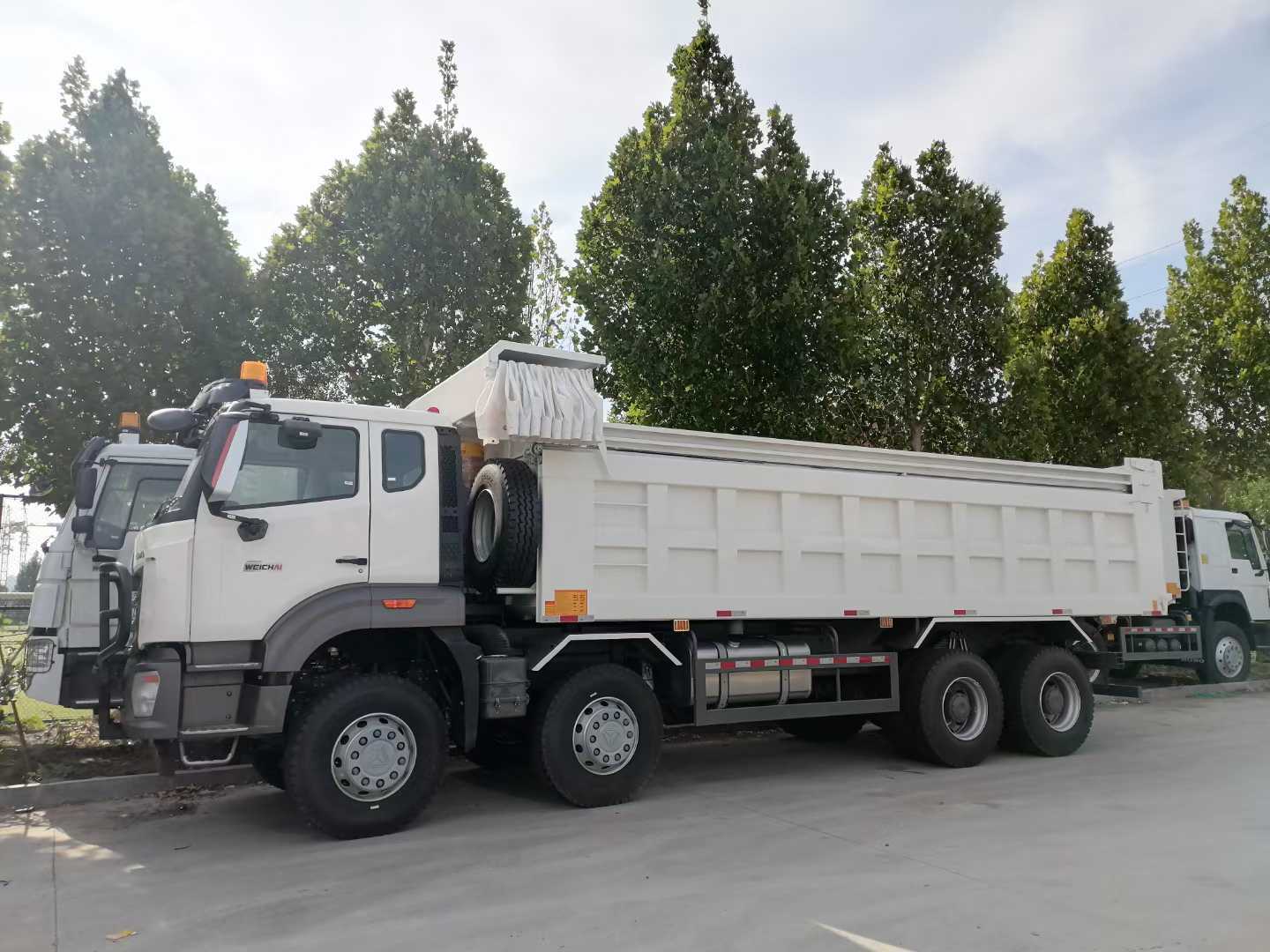 Самосвал Sinotruk HOWO Nx Hohan 371 л.с. 8x4, грузоподъемность 40 тонн