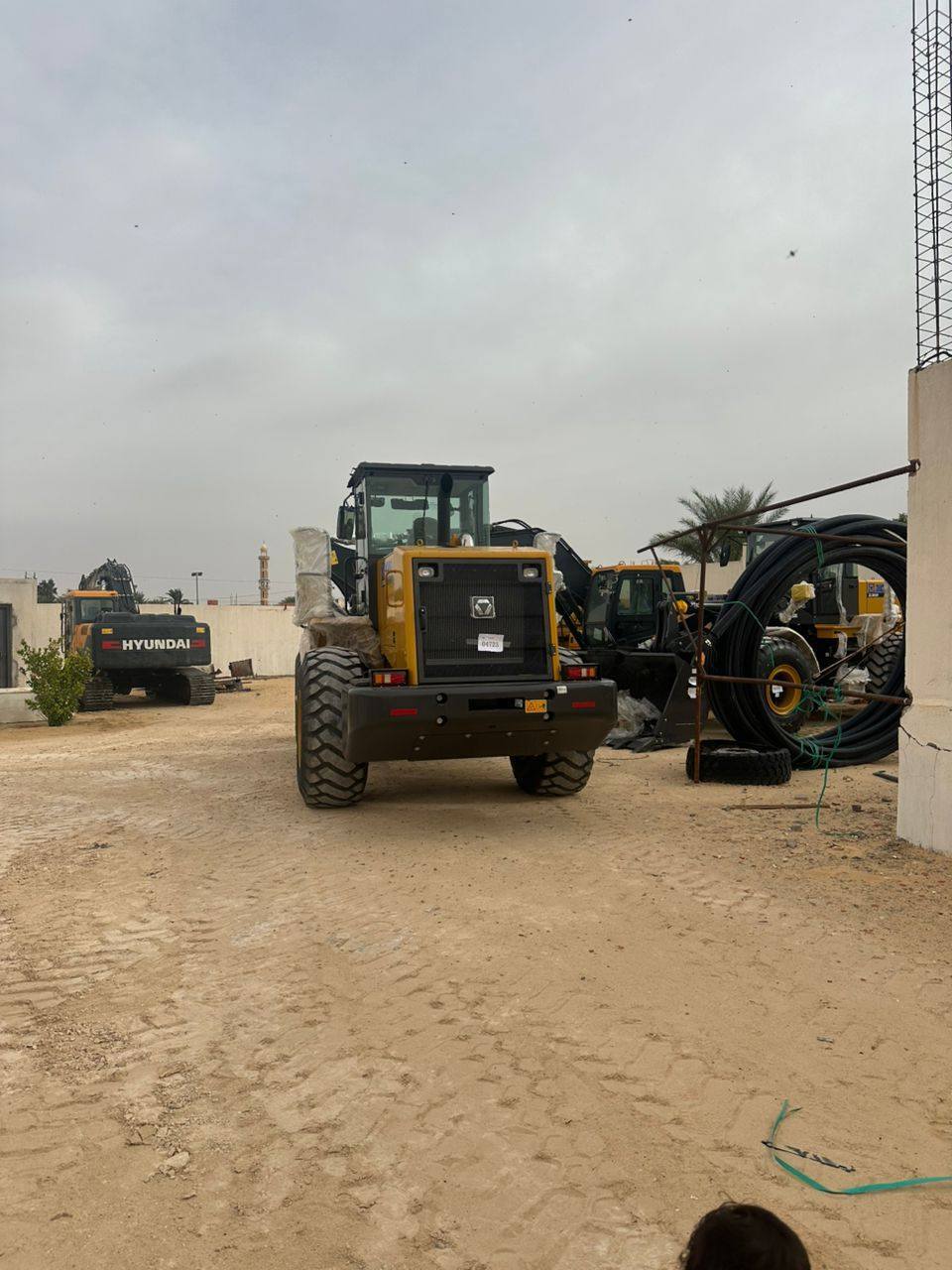 XCMG ZL50GN 5-тонный колесный погрузчик с 3,0 м3 каменной ведрой и 162 кВт номинальной мощностью для строительства